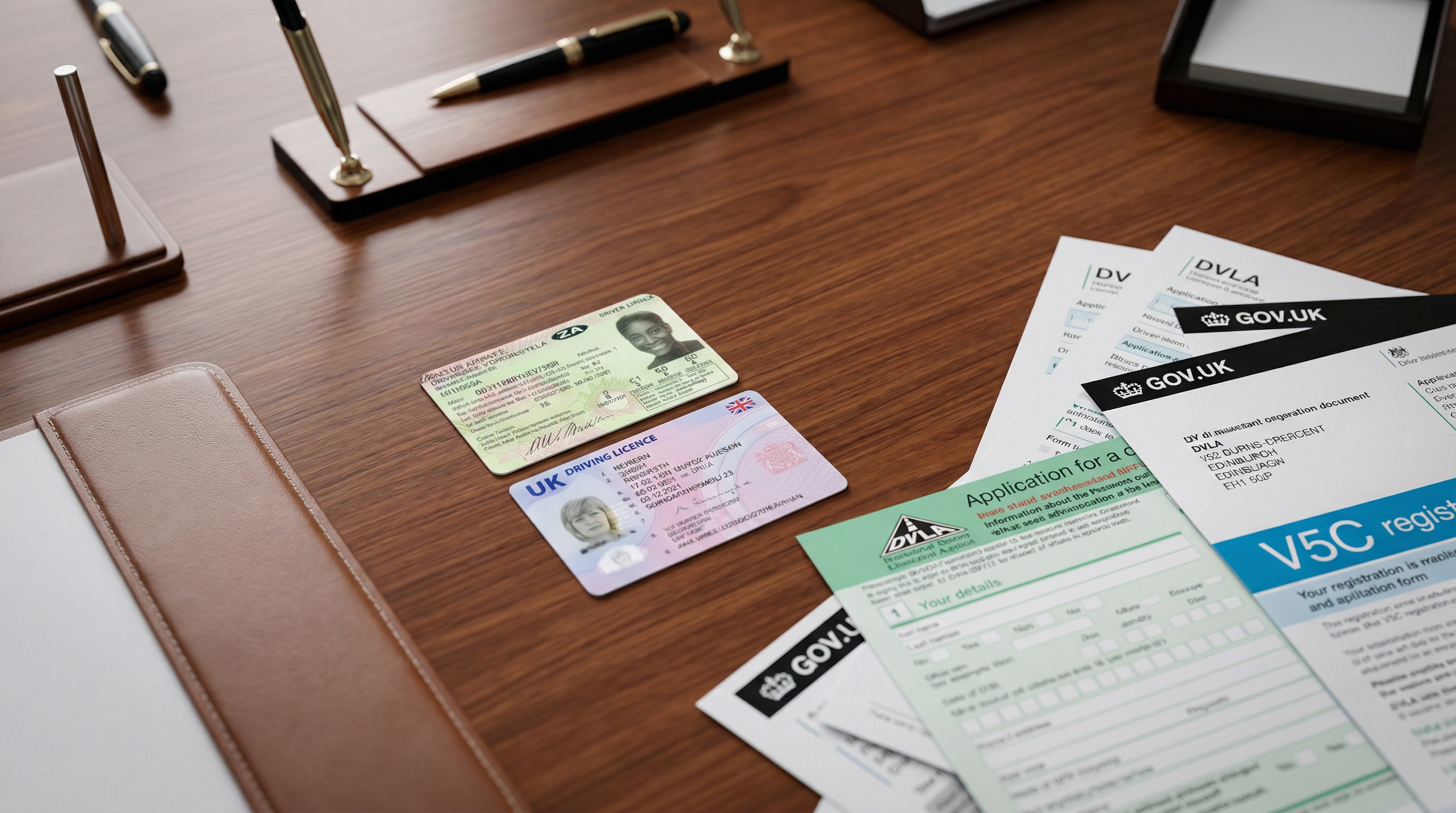 Convert South African driving licence to UK